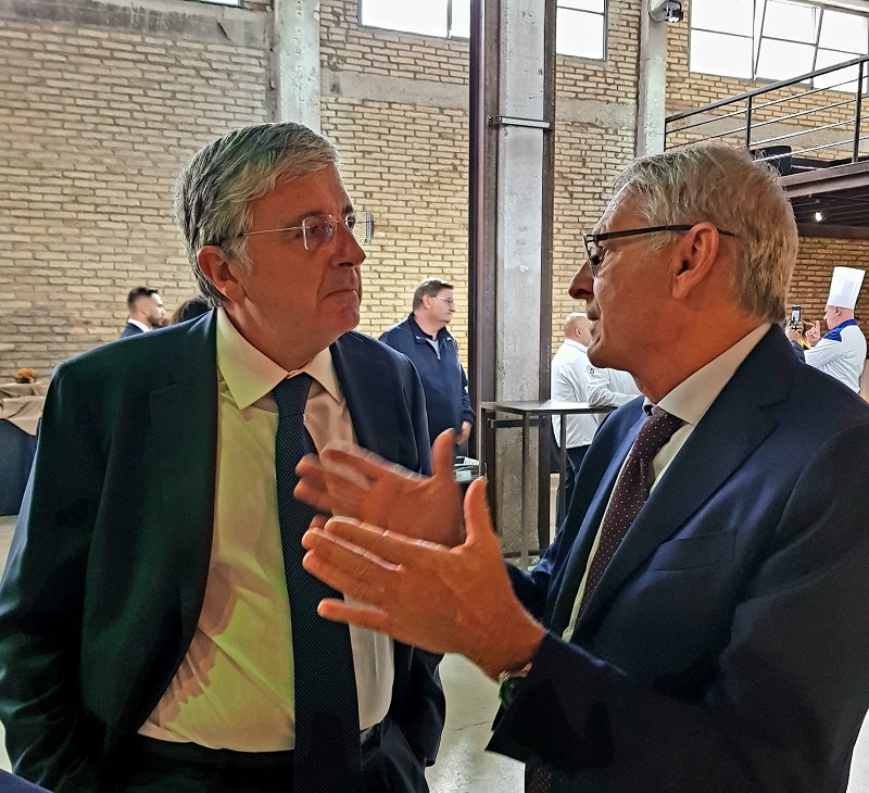presidente Abbona e dg Maeci Vincenzo De Luca
