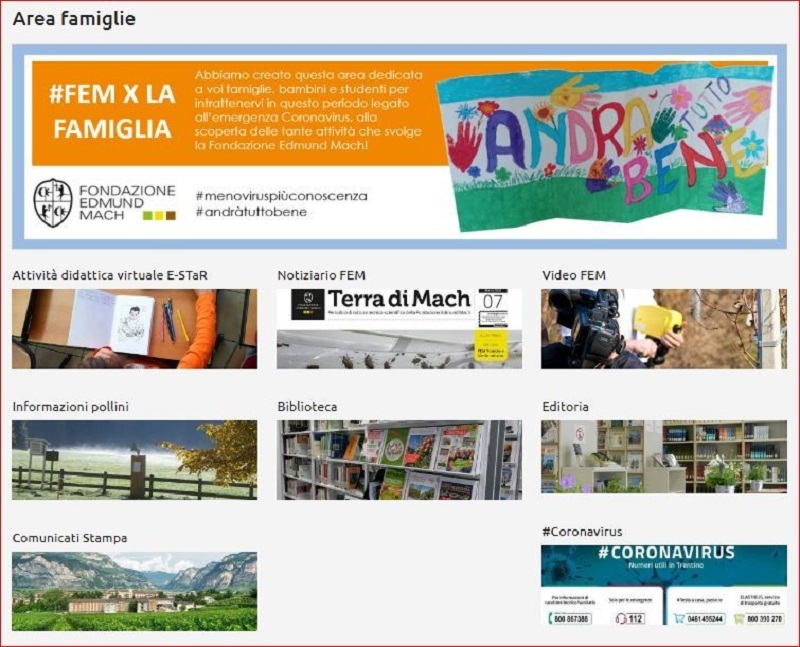area famiglia