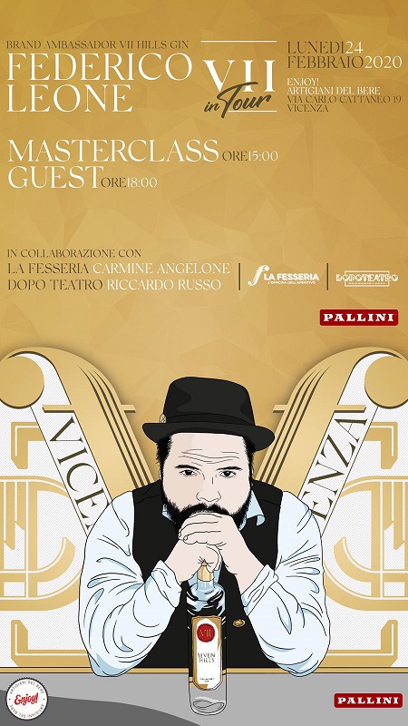 locandina evento VII HILLS GIN