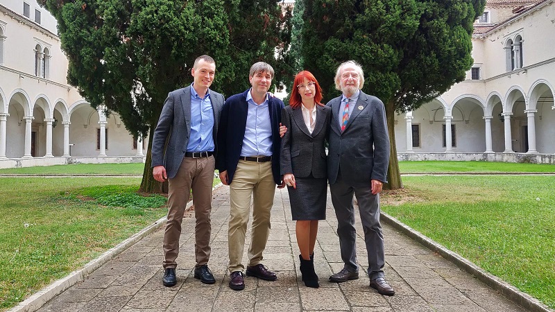 Gigi Brozzoni, Marco Magnoli, Alessandra Piubello e Andrea Bonini