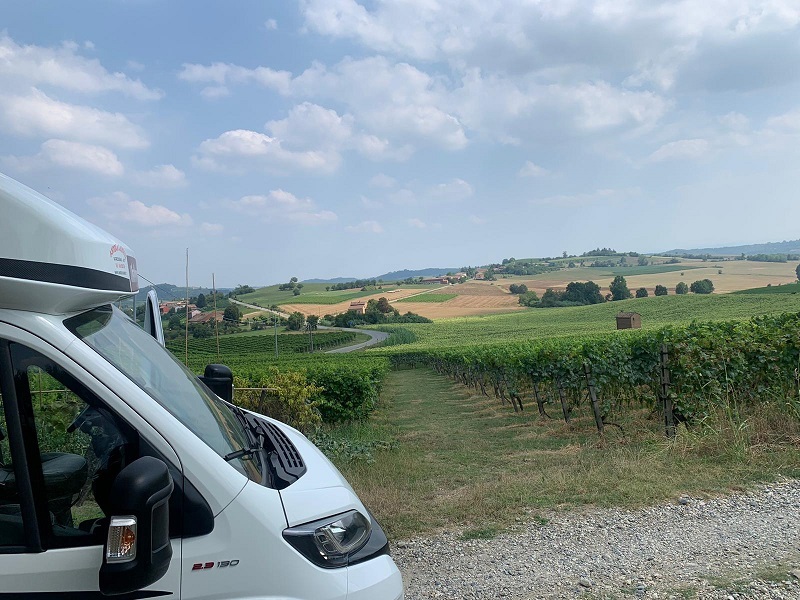Camper-in-vigna