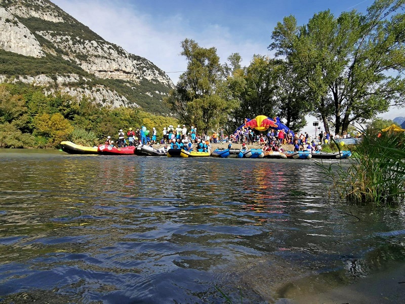 Partenza-Campionato-Rafting-Dolcè