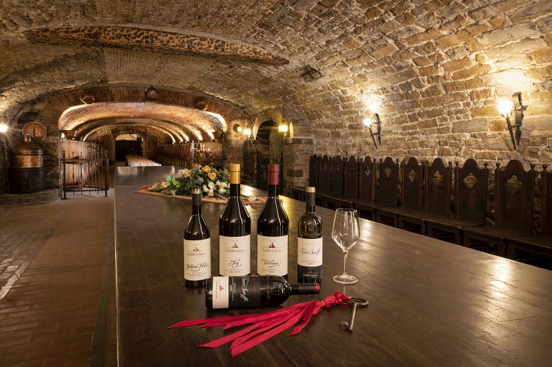 Castello di Spessa a Capriva del Friuli - Nuove etichette, tre linee di vini, visite in cantina e a breve una Spa con vinoterapia