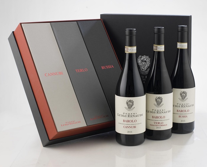 Poderi Luigi Einaudi packaging esclusivi all'insegna dell'eleganza