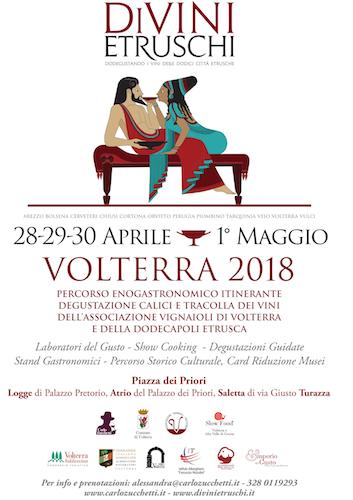 2018 Divini Etruschi Volterra Manifesto