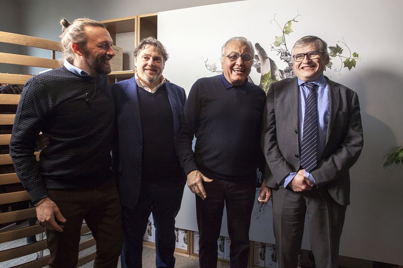 4 Giovanni Bigot Gian Matteo Baldi Angelo Gaja Stefano Boni