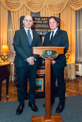 Prosecco Doc dreamland at the italian embassy in London