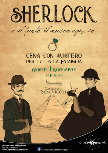 Castello Di Semivicoli Sherlock E Il Furto Al Museo Egizio
