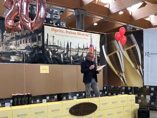 Collis - Cantine Riondo brinda al 20° anniversario con un fatturato di 42 milioni di euro
