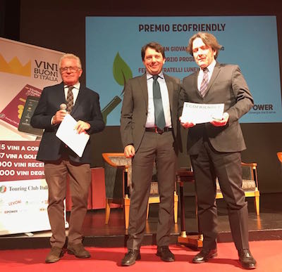 Concsorzio Prosecco Doc Premio Ecofriendly