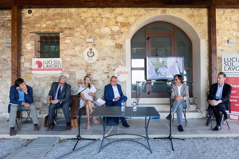 Da Sinistra Carlo Dalmonte Riccardo Ricci Curbastro Paola Nicastro Stanislao Di Piazza Michele Manelli Guillaume Cravero