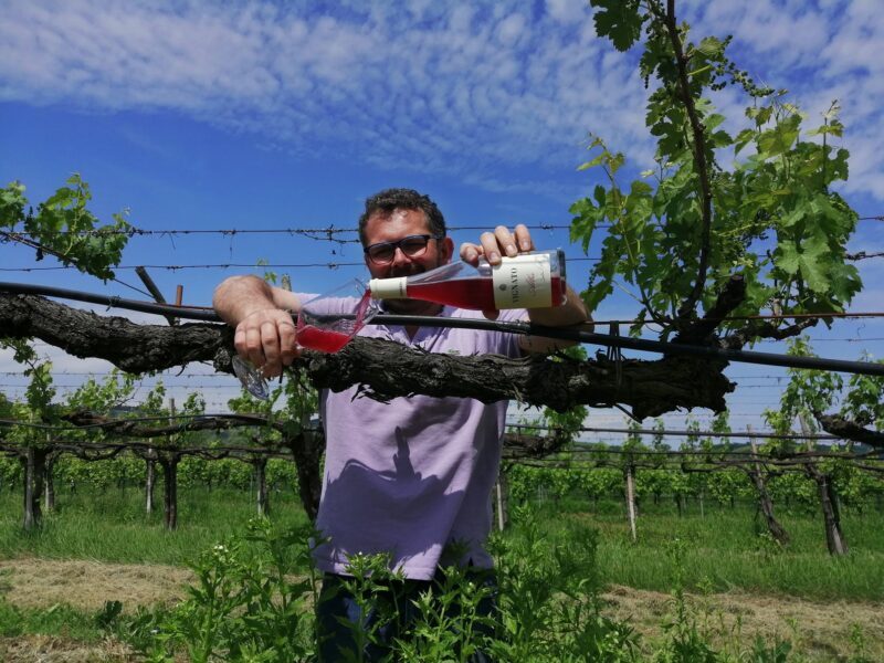 Debutto in rosa per Davide Vignato, ecco il frizzante sur lie Alba
