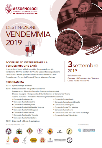 Destinazione Vendemmia 2019 Assoenologi