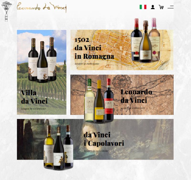 E Commerce Cantine Leonardo Da Vinci
