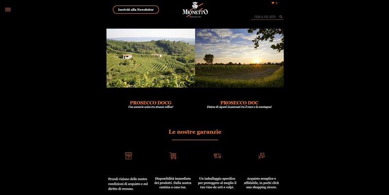 Homepage E Shop Mionetto 2 1