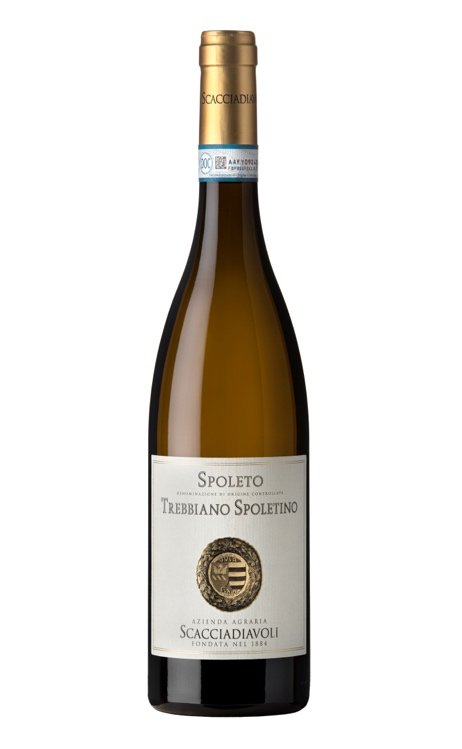 Scacciadiavoli presenta un nuovo vino: Spoleto Doc Trebbiano Spoletino 2019