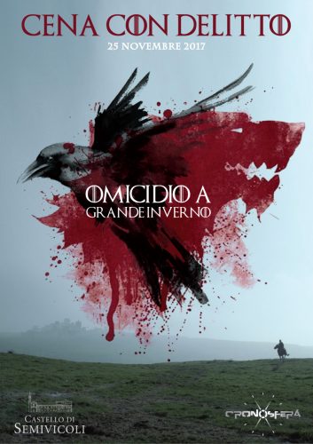 Al Castello di Semivicoli va in scena "Omicidio a Grande Inverno": cena con delitto sulle orme del Trono di Spade - sabato 25 novembre
