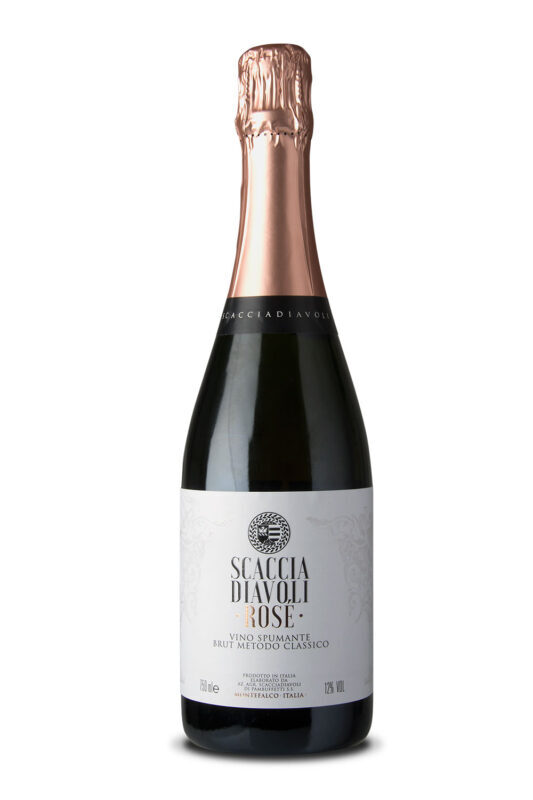 Spumanete Metodo Classico Brut Rose Scacciadiavoli E1638524003133