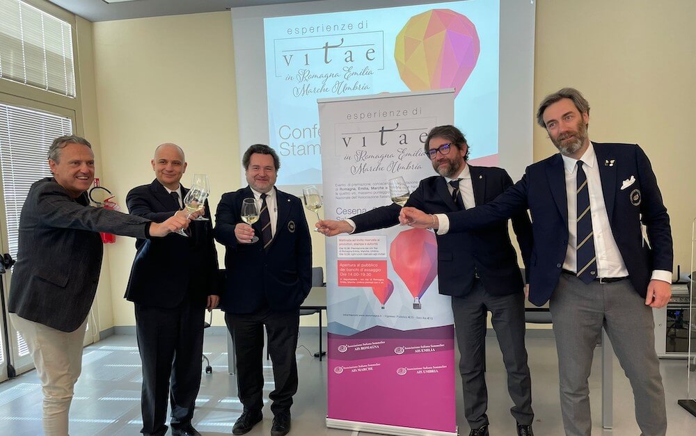 'Esperienze di Vitae': i vini top di Romagna, Emilia, Marche, Umbria: Cesena Fiera sabato 25 marzo
