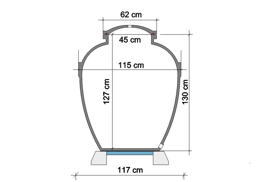 Sirio 800 – Anfora 800 Litri Sirio 800 – Anfora 800 Litri